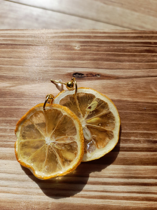 Lemon Earrings